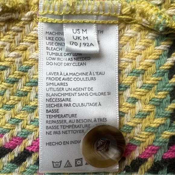 Urban Outfitters Exploded Plaid Twill Coat Women’s medium - Picture 5 of 6